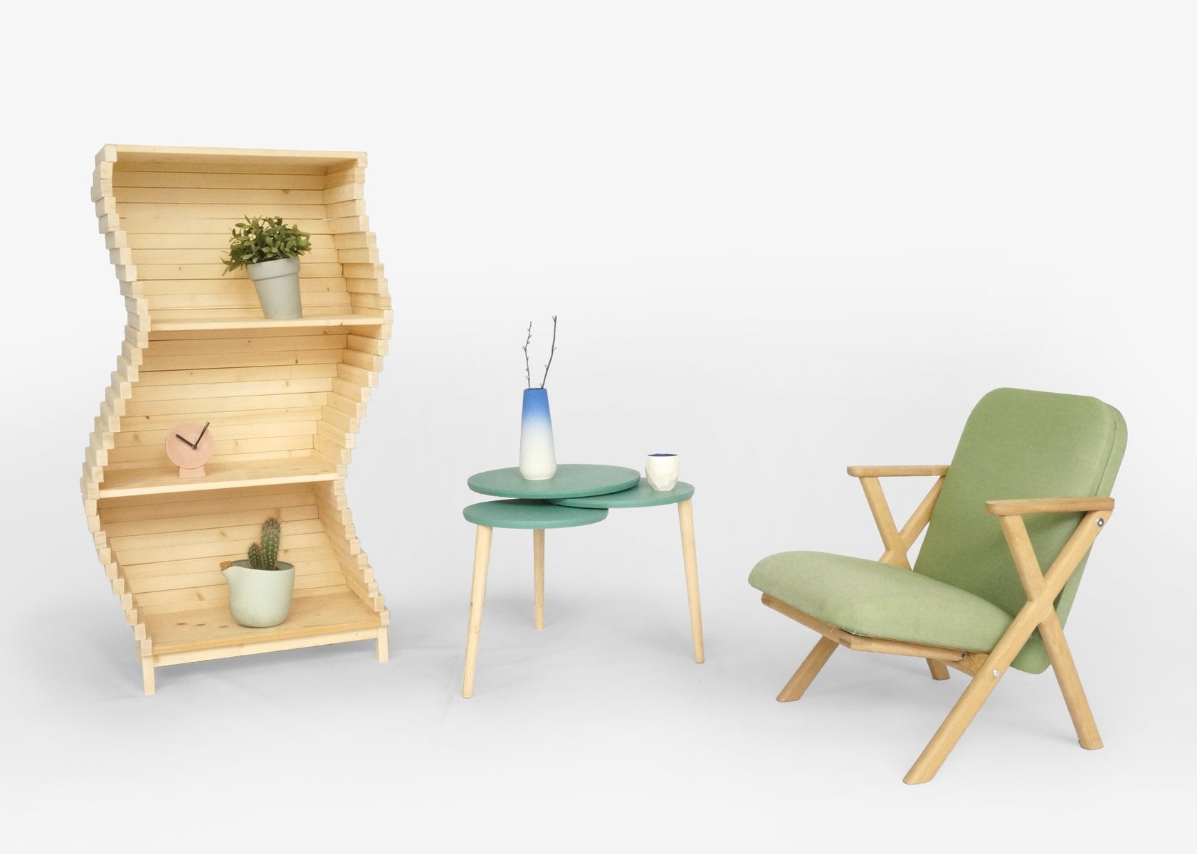 Wave Bookcase from Studio Lorier