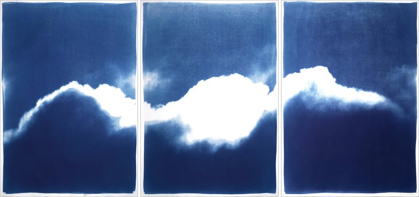 Waves of Clouds, 2021, Cyanotype-RWC-1297935