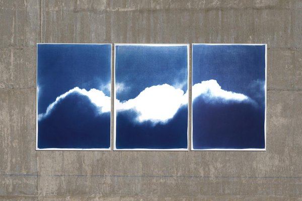 Waves of Clouds, 2021, Cyanotype-RWC-1297935