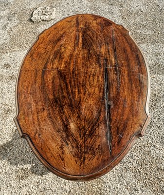 Wavy Top Table with Turned and Sculpted Foot, 1890s-RAQ-2033378