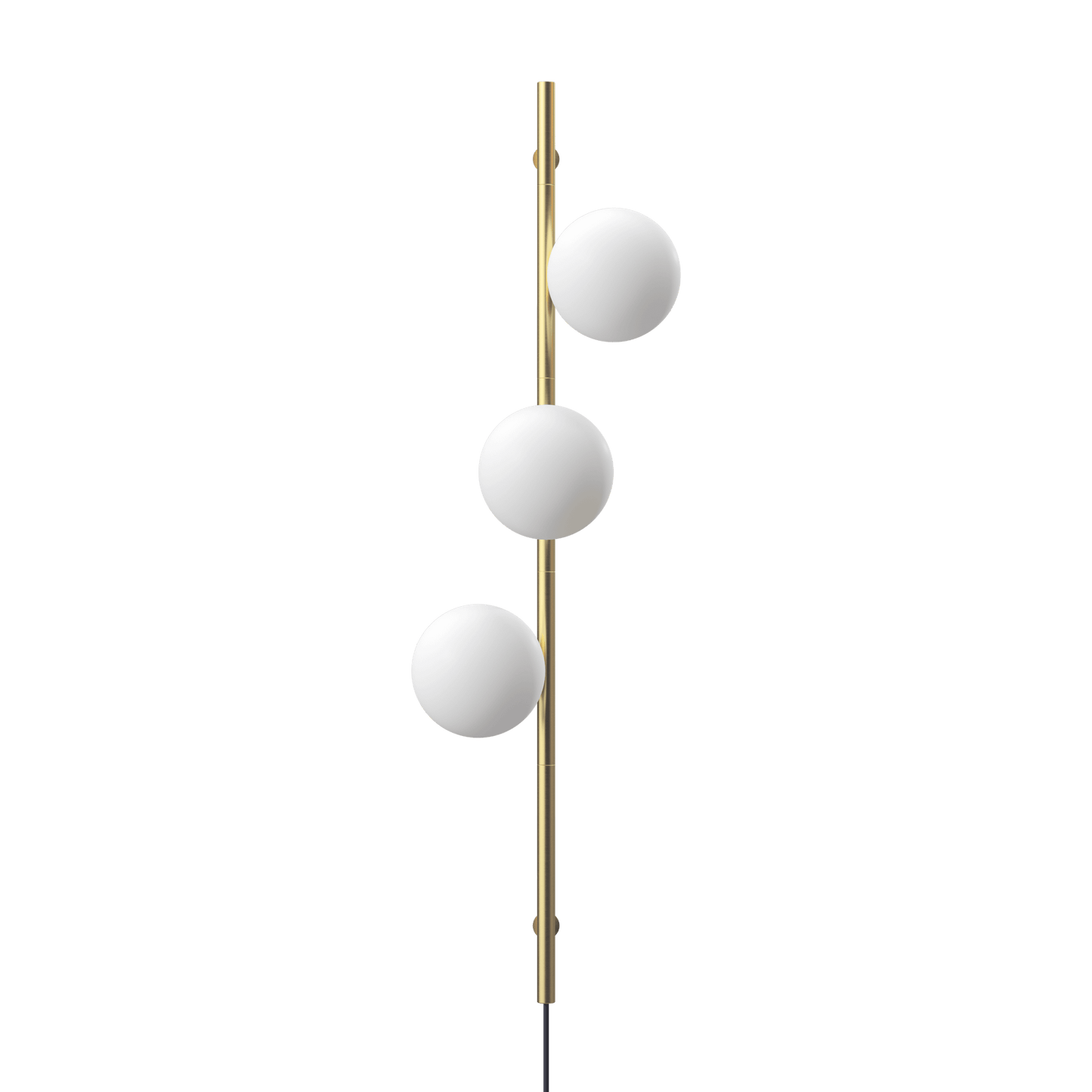 Edgeform Stringball 3 Wall Lamp Brass
