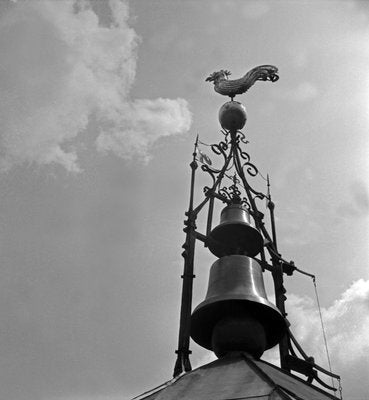 Weather Vane Bells at Top of Belfry Stuttgart, Germany, 1935-DYV-988144