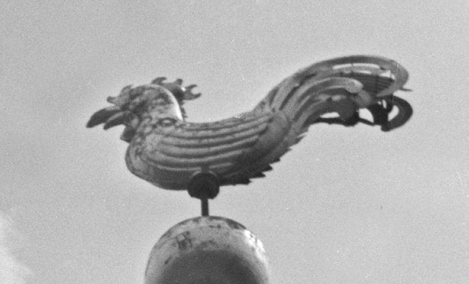 Weather Vane Bells at Top of Belfry Stuttgart, Germany, 1935-DYV-988144