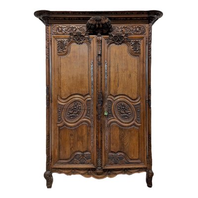 Wedding Armoire in Oak-HLV-1706211