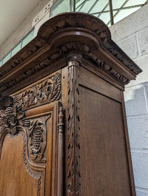 Wedding Armoire in Oak-HLV-1706211