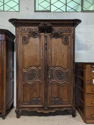 Wedding Armoire in Oak-HLV-1706211