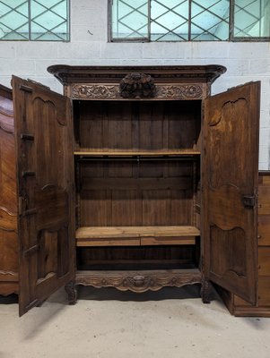 Wedding Armoire in Oak-HLV-1706211