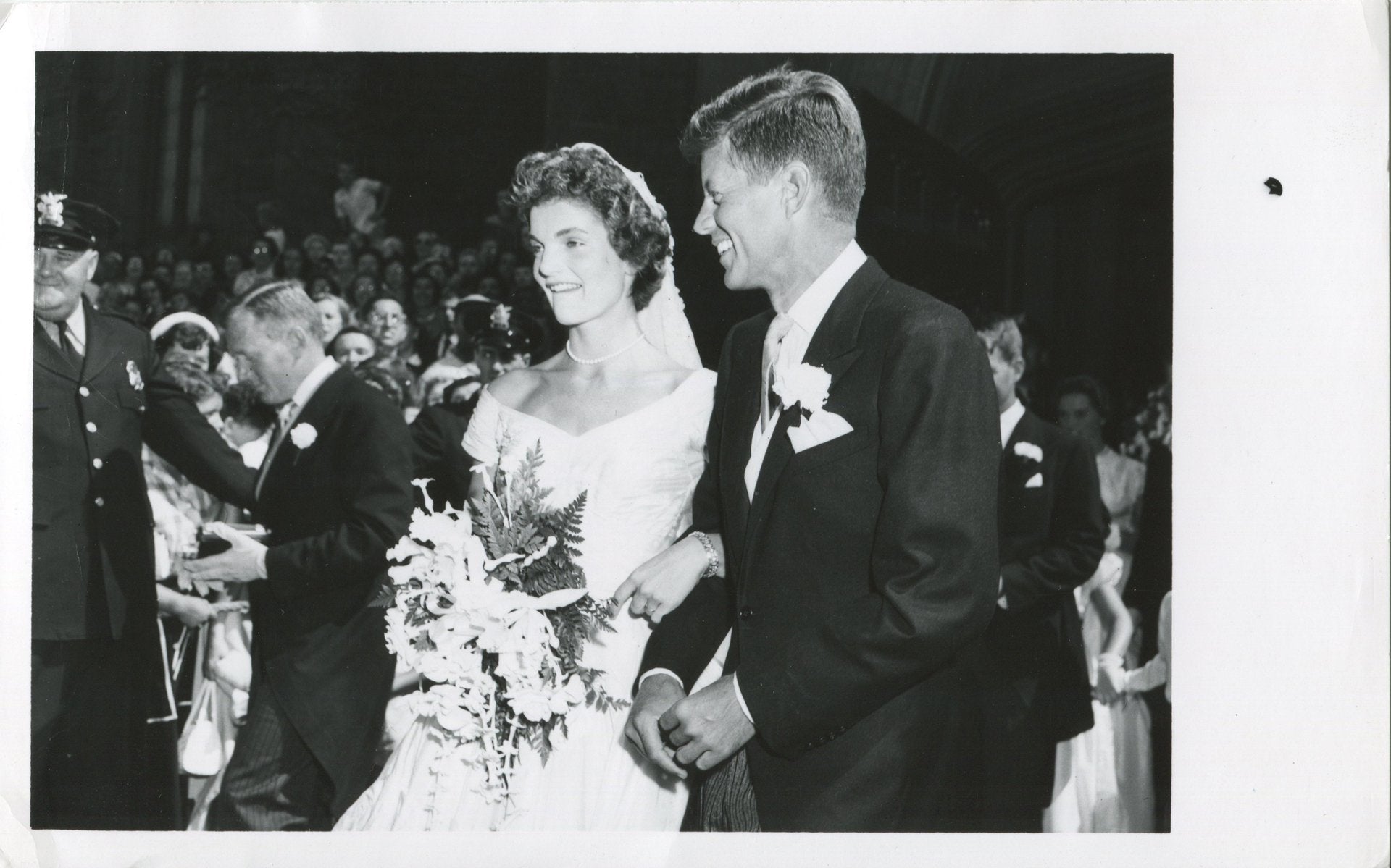 Wedding John F. Kennedy & Jacqueline Kennedy - Official Press, 1953