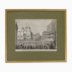 Wedding to the Kingdom of Alexander II Engraving, Framed-WMV-1129279