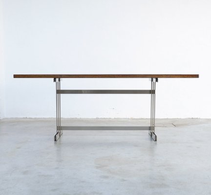 Wenge Dining Table by Jules Wabbes for Mobilier Universel, 1960s-VT-639988