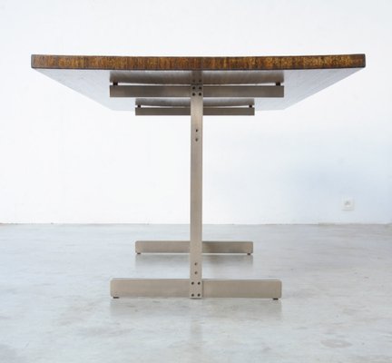 Wenge Dining Table by Jules Wabbes for Mobilier Universel, 1960s-VT-639988