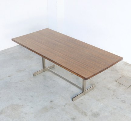 Wenge Dining Table by Jules Wabbes for Mobilier Universel, 1960s-VT-639988