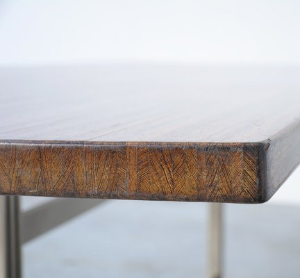 Wenge Dining Table by Jules Wabbes for Mobilier Universel, 1960s-VT-639988