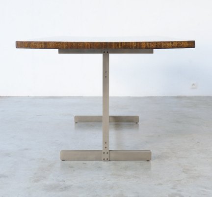 Wenge Dining Table by Jules Wabbes for Mobilier Universel, 1960s-VT-639988