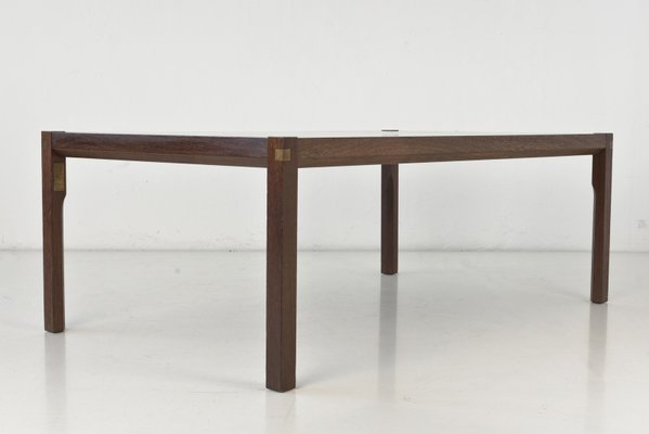 Wenge Side Table by Gorm Lindum Christensen & Rolf Middelboe for Tranekær, Denmark, 1970s-LOB-1330700