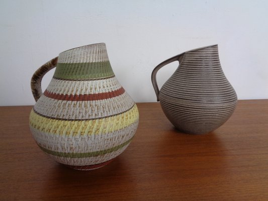 West German Ceramic Pitchers from Dümler & Breiden, 1950s, Set of 2-RDW-812145