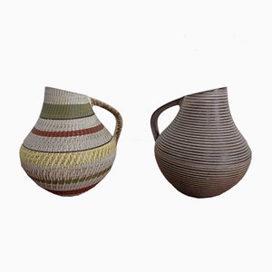 West German Ceramic Pitchers from Dümler & Breiden, 1950s, Set of 2-RDW-812145