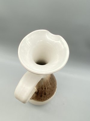 West German Fat Lava Handle Vase from Silberdistel, Germany, 1960s-CZ-1741671