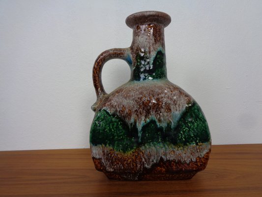 West German Glazed Ceramic Vase 603/25 from Dümler & Breiden, 1970s-RDW-1730558