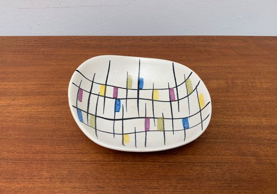 West German Mosaic Pottery Bowl, 1960s-UAH-1425368