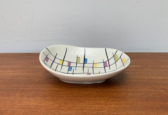 West German Mosaic Pottery Bowl, 1960s-UAH-1425368