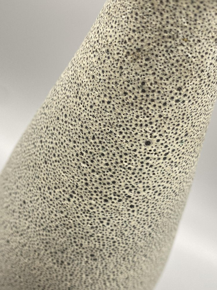 West German Studio Ceramic Fat Lava Vase, Germany, 1960s