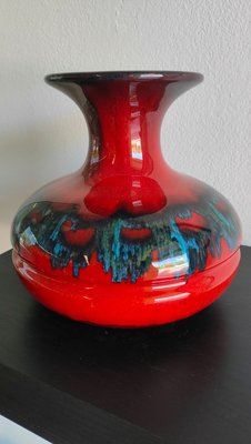 Western German Vase in Red-AKW-2021633