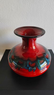 Western German Vase in Red-AKW-2021633