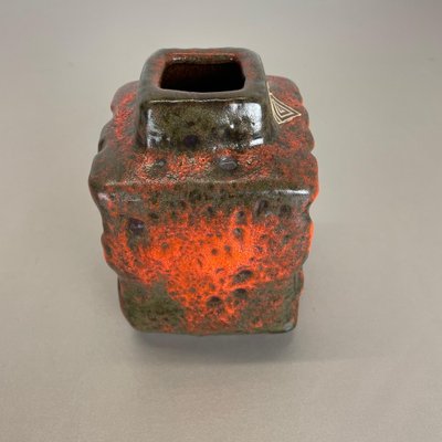 WGP Fat Lava Ceramic Pottery Vase by Carstens Tönnieshof, Germany, 1970s-QZ-1052879