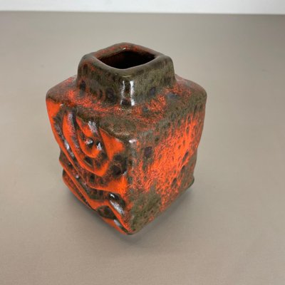 WGP Fat Lava Ceramic Pottery Vase by Carstens Tönnieshof, Germany, 1970s-QZ-1052879