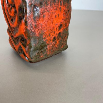 WGP Fat Lava Ceramic Pottery Vase by Carstens Tönnieshof, Germany, 1970s-QZ-1052879