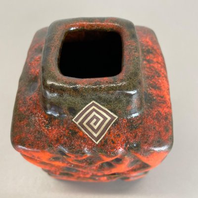 WGP Fat Lava Ceramic Pottery Vase by Carstens Tönnieshof, Germany, 1970s-QZ-1052879