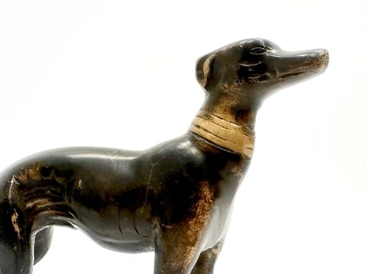 Whippets Figures in Bronze, 1960s, Set of 2-ZCY-2016196