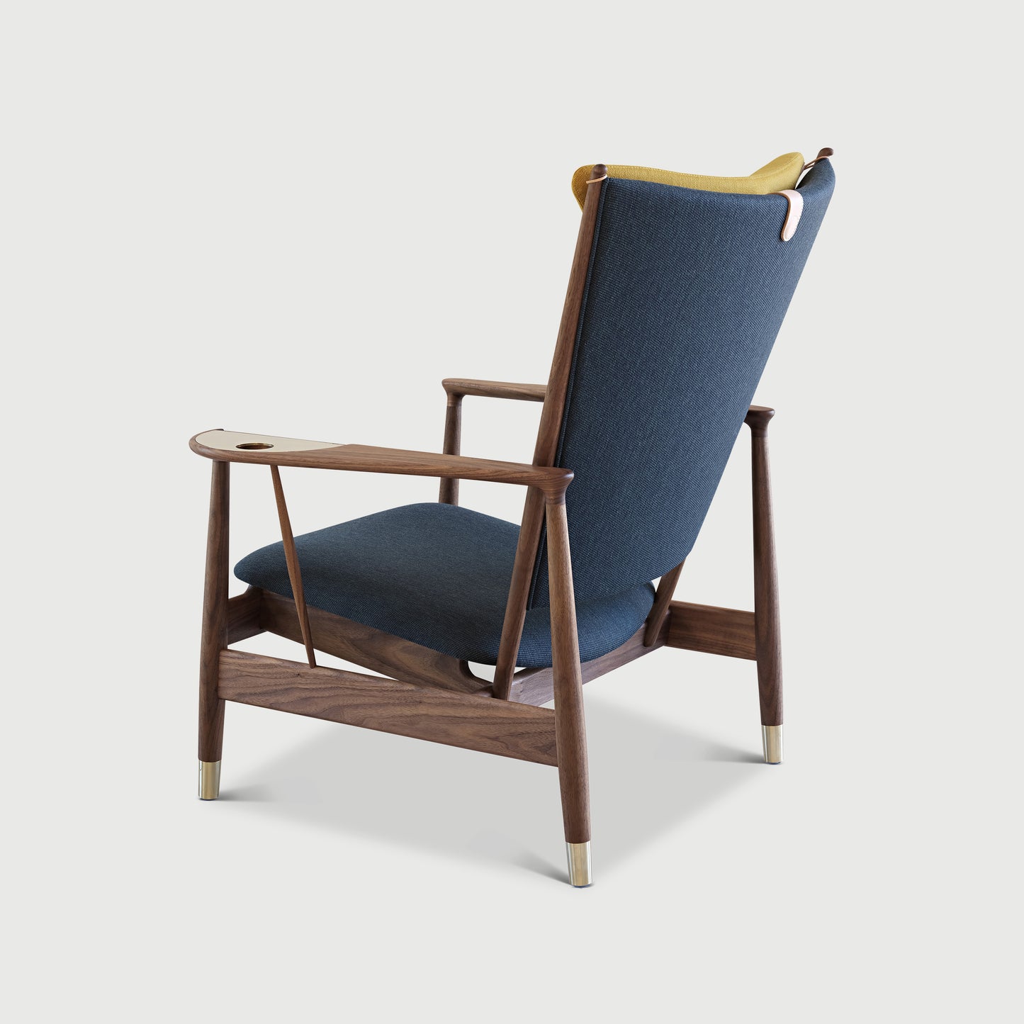 THE WHISKY CHAIR by House of Finn Juhl #Walnut / Watercolour | Dark Conifer / Watercolour | Golden Syrup