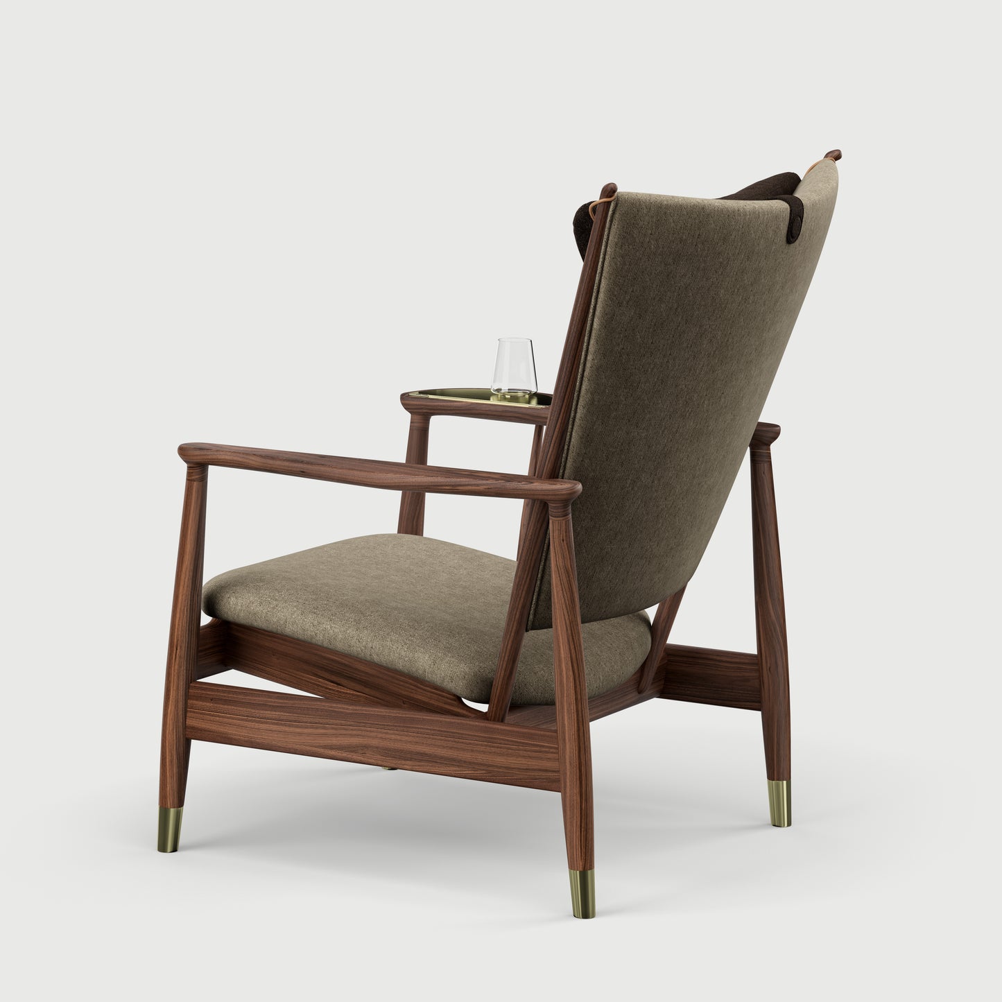 THE WHISKY CHAIR by House of Finn Juhl #Walnut / Hallingdal | 764 / Hallingdal 65 | 110