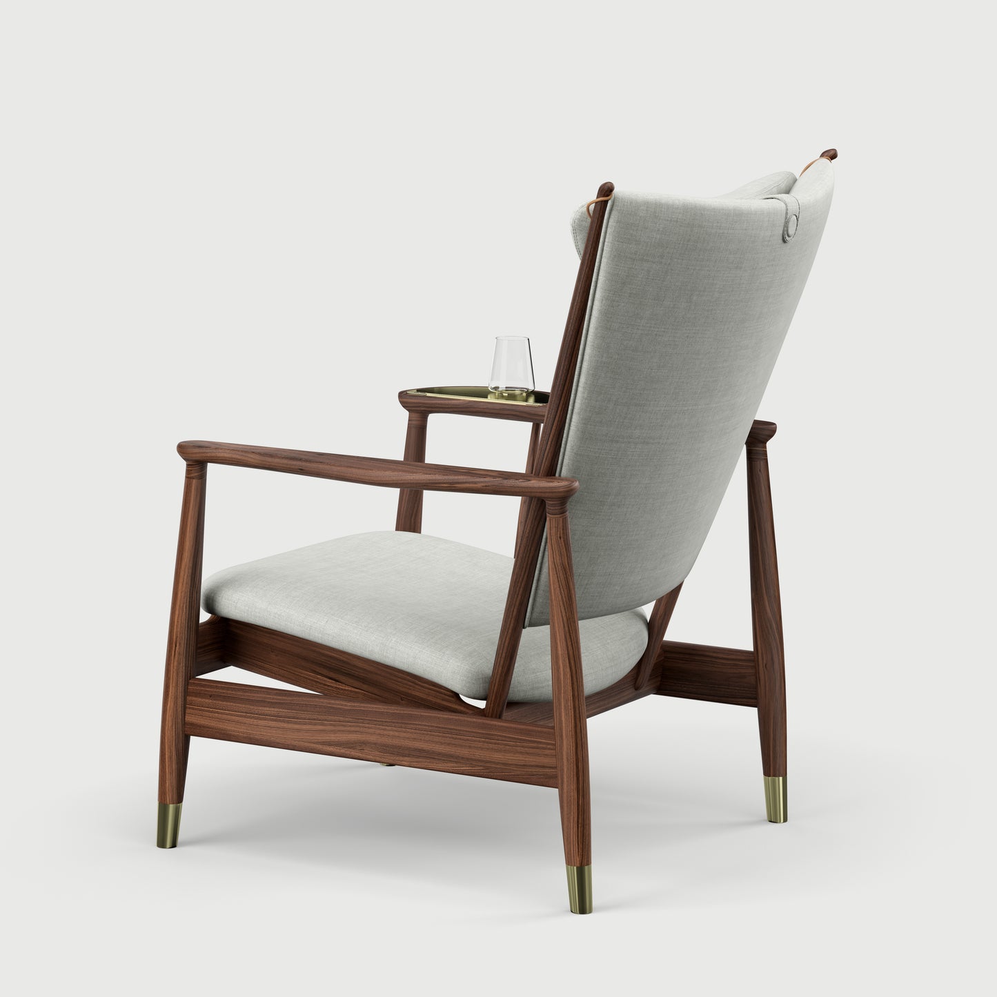 THE WHISKY CHAIR by House of Finn Juhl #Walnut / Remix | 123 / Remix | 123