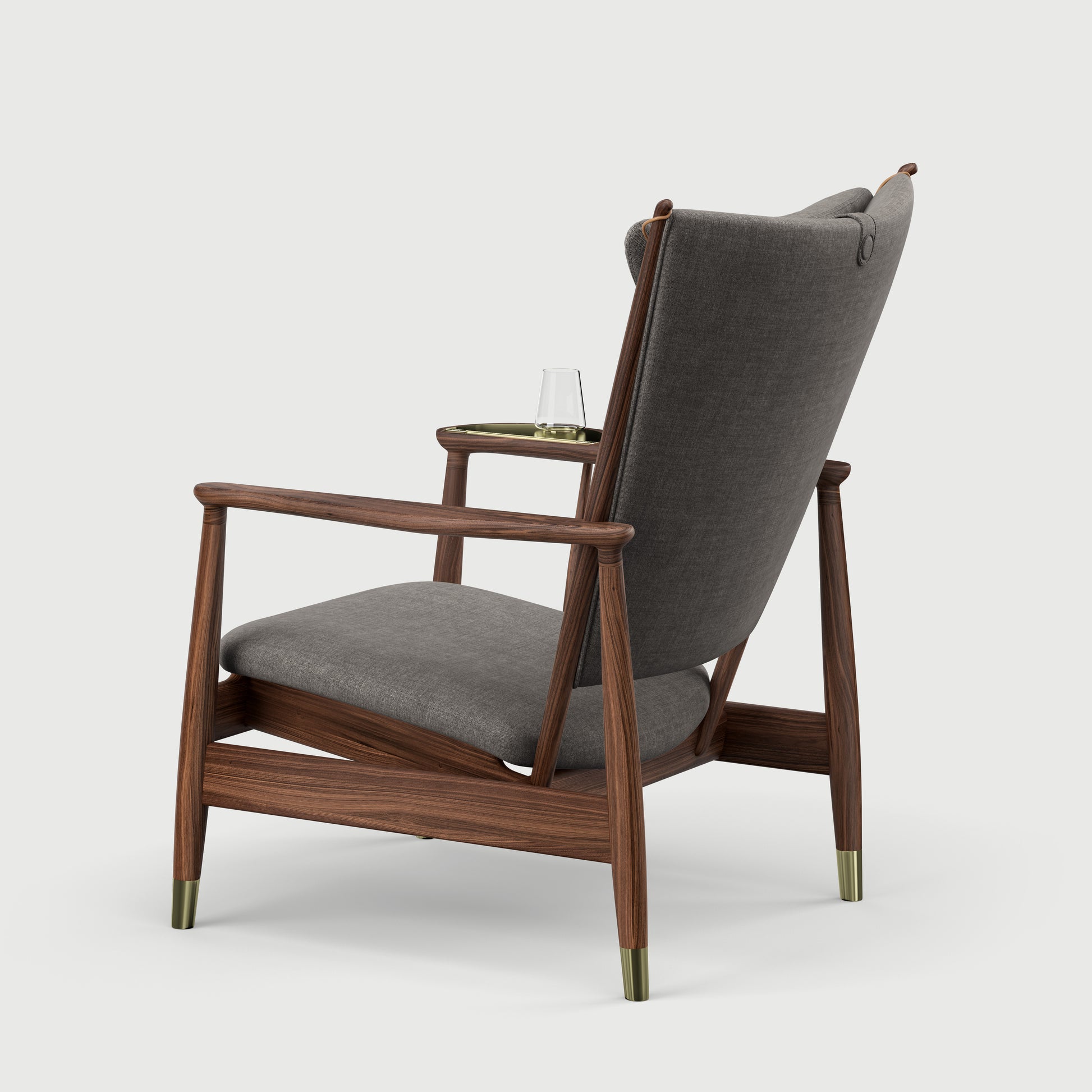 THE WHISKY CHAIR by House of Finn Juhl #Walnut / Remix | 183 / Remix | 183