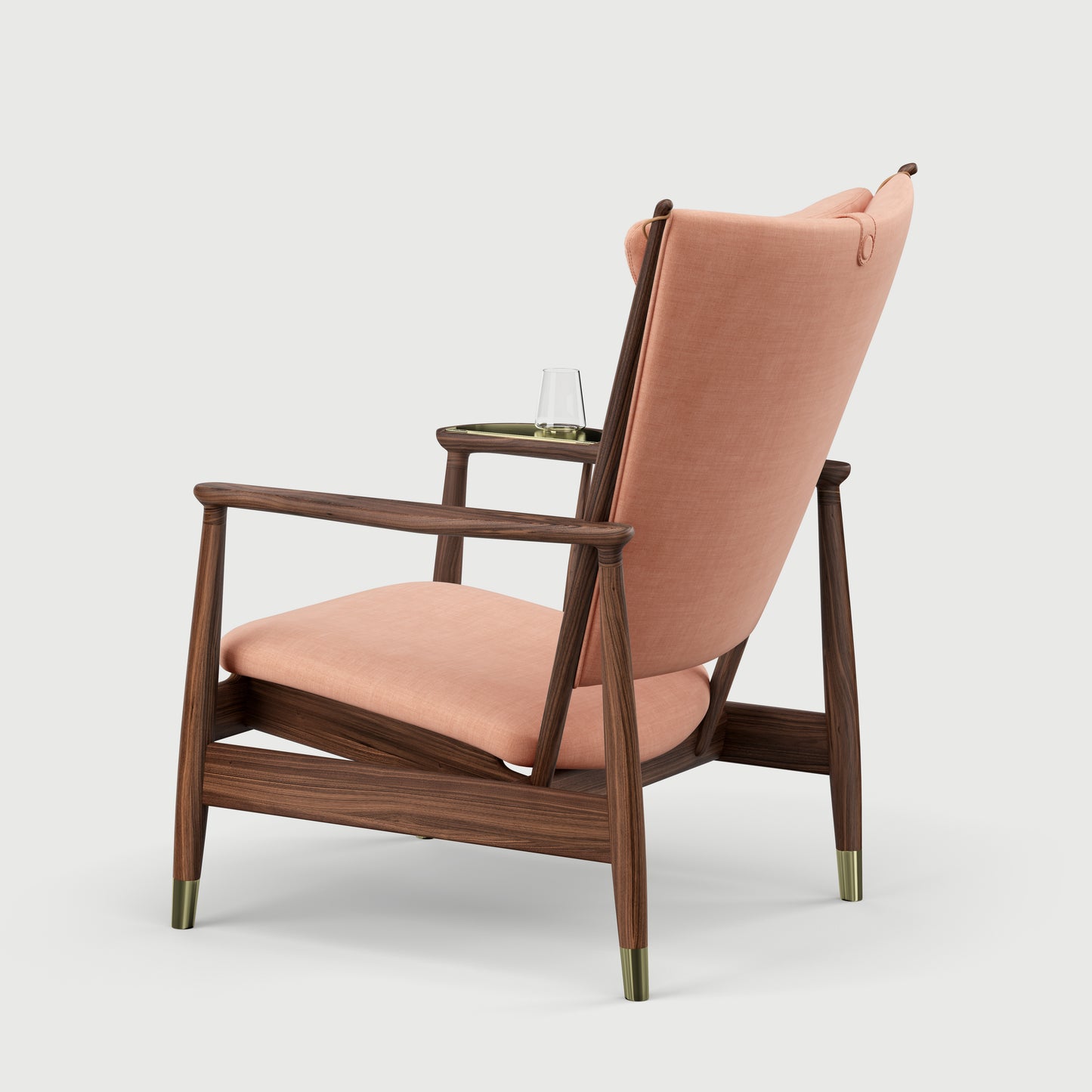 THE WHISKY CHAIR by House of Finn Juhl #Walnut / Remix | 823 / Remix | 823