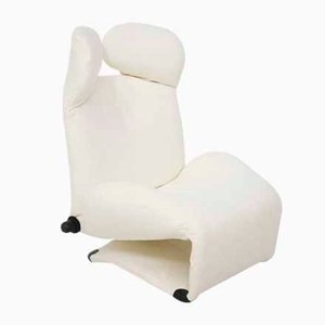 White 111 Wink Chaise Lounge by Toshiyuki Kita for Cassina-RCE-1235648