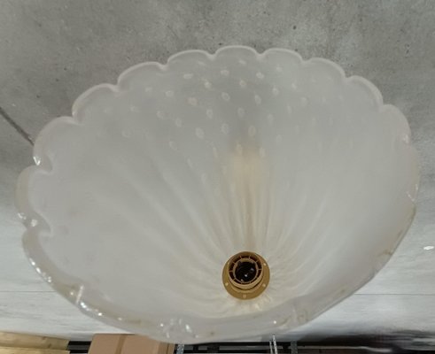 White and Gold Murano Glass Wall Light, 2000-UH-1799219