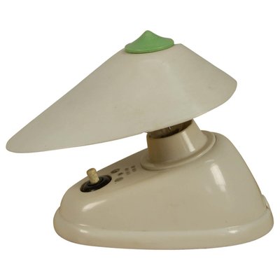 White Bakelite Table or Wall Lamp, 1960s-TZ-732156