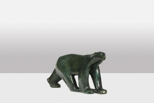 White Bear in Bronze by François Pompon, 2006