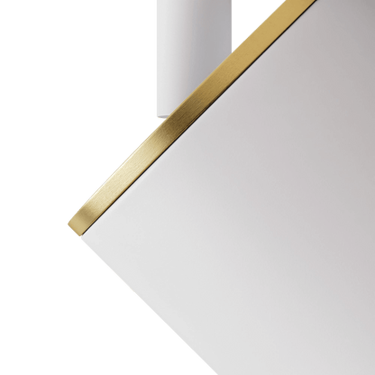 Edgeform Edgespot Single 65 Spot White/Brass