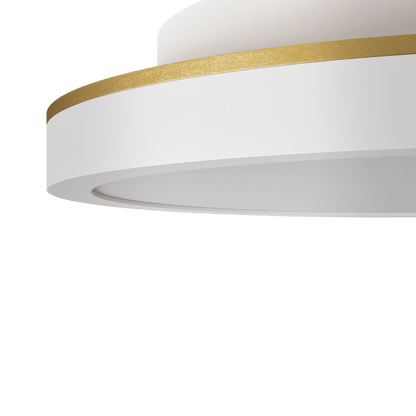 Edgeform Plafon 20 Ceiling Lamp White/Brass