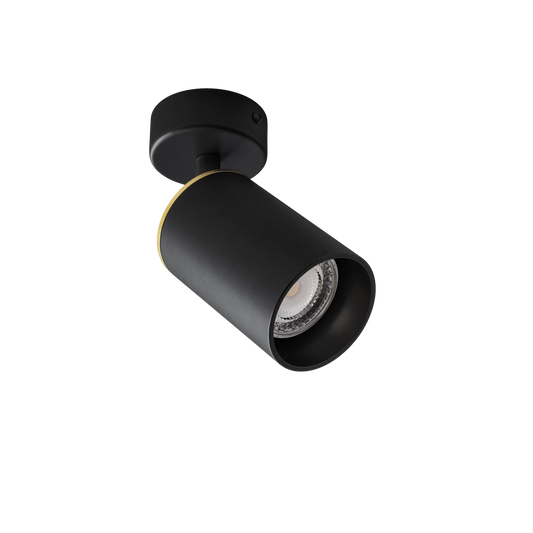 Edgespot Single 65 Spot by Edgeform #Black / Brass