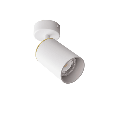 Edgeform Edgespot Single 65 Spot White/Brass