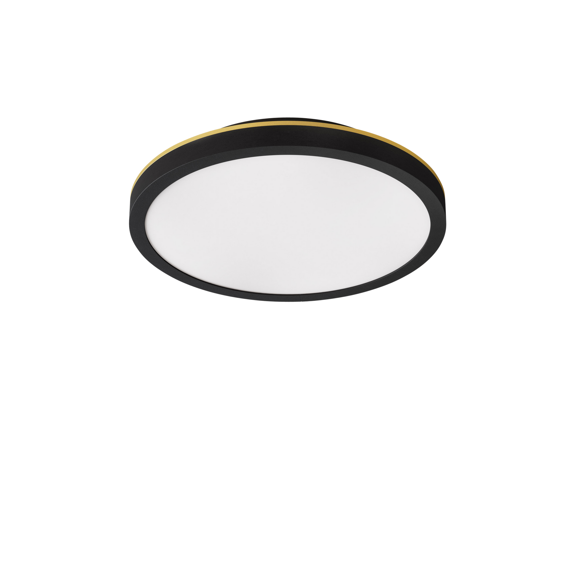 Plafon 20 Ceiling Light by Edgeform #Black / Brass