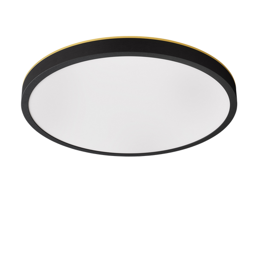 Plafon 30 Ceiling Light by Edgeform #Black / Brass