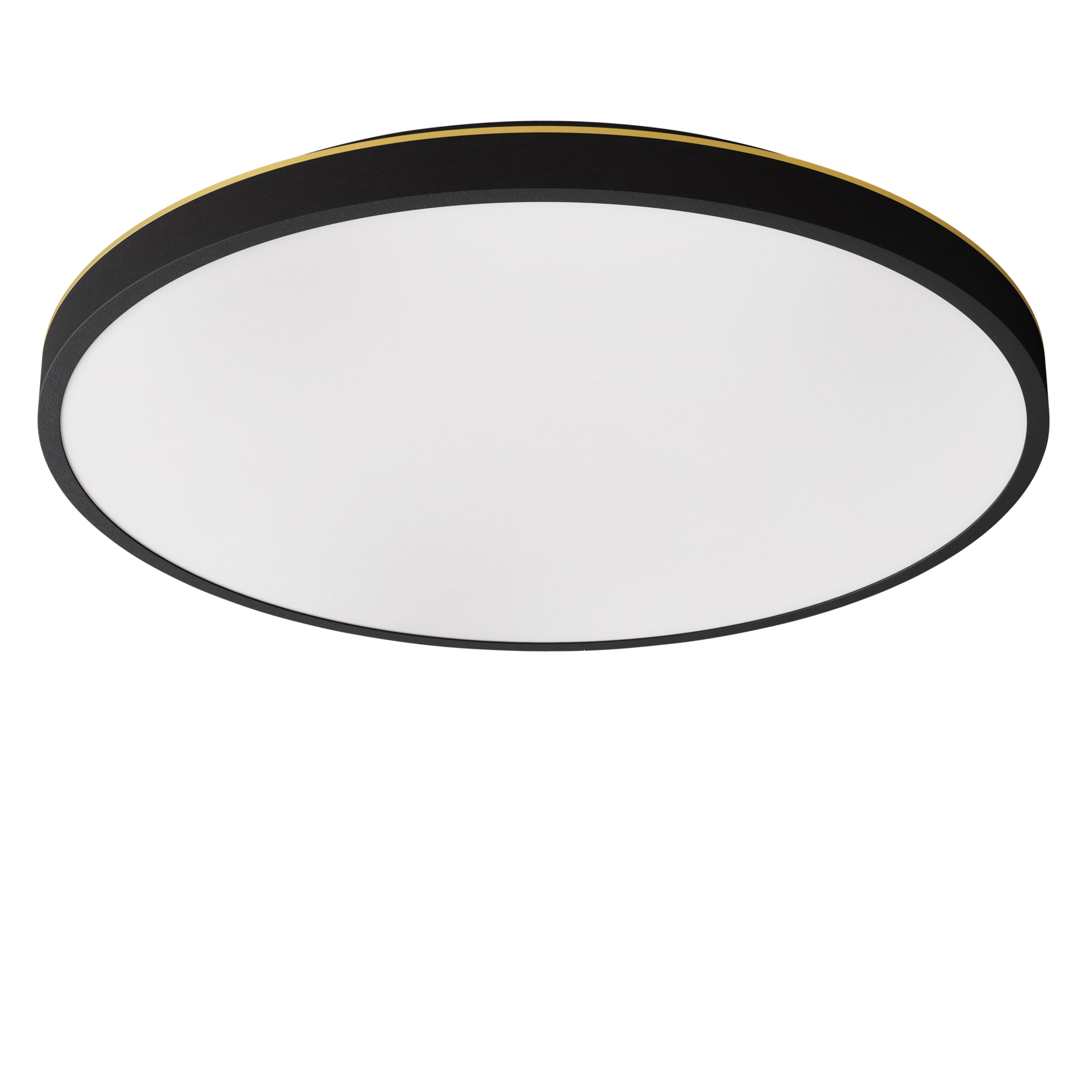 Plafon 45 Ceiling Light by Edgeform #Black / Brass