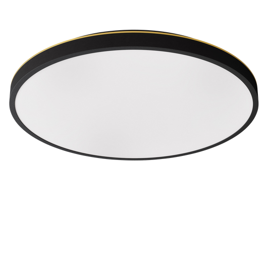 Plafon 45 Ceiling Light by Edgeform #Black / Brass